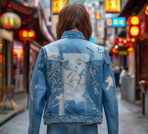 国潮牛仔服装，传统文化与现代时尚的完美融合